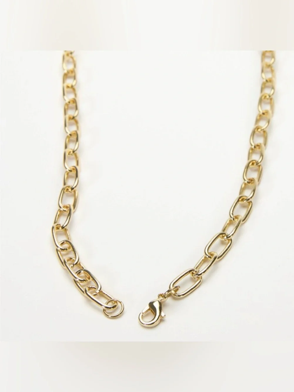 FAO Schwarz Charm Squad Gold Chain Necklace